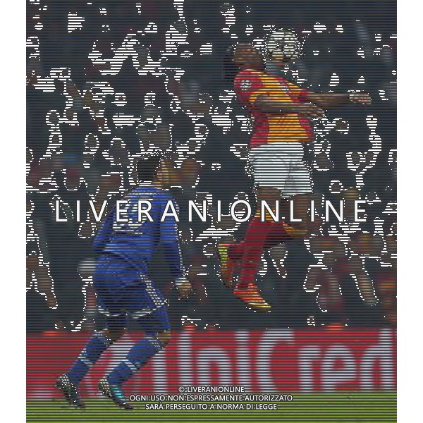 UEFA Champions League last sixteen first leg match between Galatasaray and Schalke 04 at Turk Telekom Arena Stadium in Istanbul on 20.02.2013 Pictured: Didier Drogba of Galatasaray. AG ALDO LIVERANI S A S