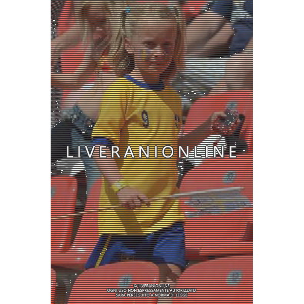 Supporters (Sweden); June 28; 2011 - Football : Fifa Women\'s World Cup Germany 2011;Group C Match 6; match between Colombia 0-1 Sweden at BayArena Stadion ;Leverkusen, Germany.;;( photo by aicfoto)(ITALY) [0855] /AGENZIA ALDO LIVERANI SAS