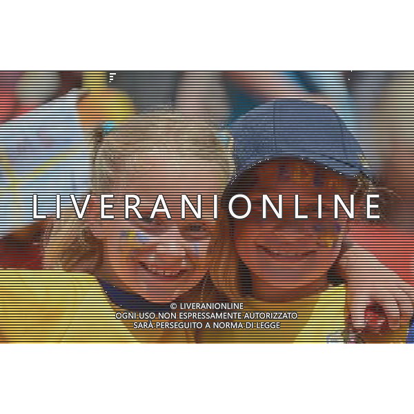 Supporters (Sweden); June 28; 2011 - Football : Fifa Women\'s World Cup Germany 2011;Group C Match 6; match between Colombia 0-1 Sweden at BayArena Stadion ;Leverkusen, Germany.;;( photo by aicfoto)(ITALY) [0855] /AGENZIA ALDO LIVERANI SAS