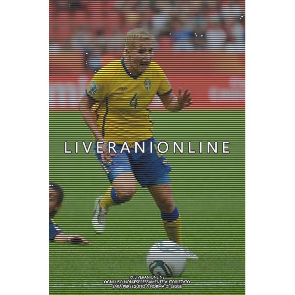 Annica Svensson (Sweden); June 28; 2011 - Football : Fifa Women\'s World Cup Germany 2011;Group C Match 6; match between Colombia 0-1 Sweden at BayArena Stadion ;Leverkusen, Germany.;;( photo by aicfoto)(ITALY) [0855] /AGENZIA ALDO LIVERANI SAS