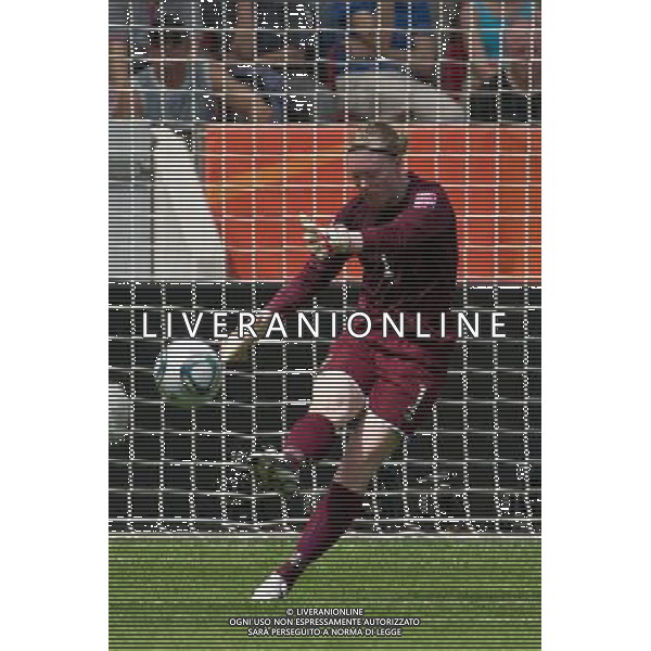 Hedvig Lindahl (Sweden); June 28; 2011 - Football : Fifa Women\'s World Cup Germany 2011;Group C Match 6; match between Colombia 0-1 Sweden at BayArena Stadion ;Leverkusen, Germany.;;( photo by aicfoto)(ITALY) [0855] /AGENZIA ALDO LIVERANI SAS