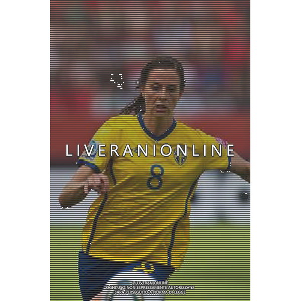 Charlotta Schelin (Sweden); June 28; 2011 - Football : Fifa Women\'s World Cup Germany 2011;Group C Match 6; match between Colombia 0-1 Sweden at BayArena Stadion ;Leverkusen, Germany.;;( photo by aicfoto)(ITALY) [0855] /AGENZIA ALDO LIVERANI SAS
