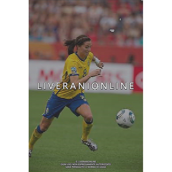 Charlotta Schelin (Sweden); June 28; 2011 - Football : Fifa Women\'s World Cup Germany 2011;Group C Match 6; match between Colombia 0-1 Sweden at BayArena Stadion ;Leverkusen, Germany.;;( photo by aicfoto)(ITALY) [0855] /AGENZIA ALDO LIVERANI SAS