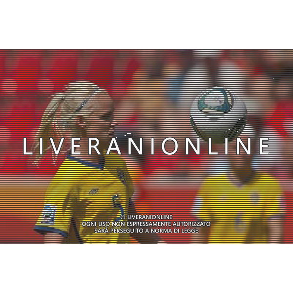 Caroline Seger (Sweden); June 28; 2011 - Football : Fifa Women\'s World Cup Germany 2011;Group C Match 6; match between Colombia 0-1 Sweden at BayArena Stadion ;Leverkusen, Germany.;;( photo by aicfoto)(ITALY) [0855] /AGENZIA ALDO LIVERANI SAS