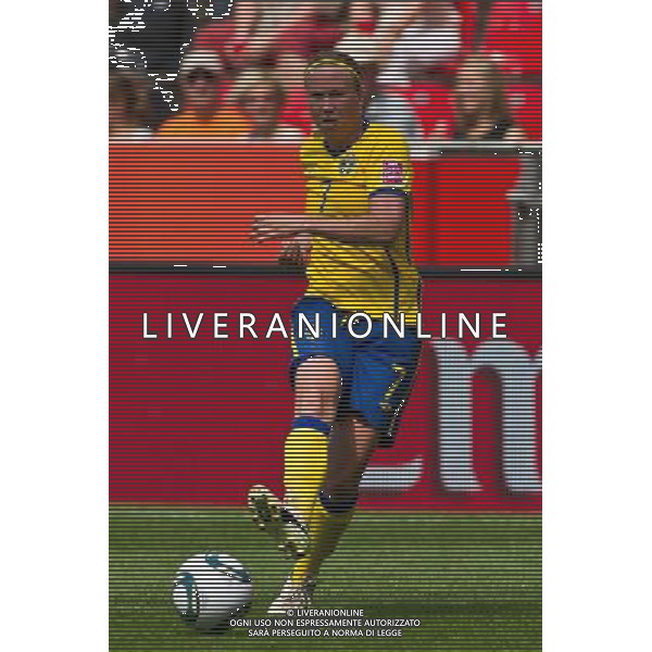 Sara Larsson (Sweden); June 28; 2011 - Football : Fifa Women\'s World Cup Germany 2011;Group C Match 6; match between Colombia 0-1 Sweden at BayArena Stadion ;Leverkusen, Germany.;;( photo by aicfoto)(ITALY) [0855] /AGENZIA ALDO LIVERANI SAS