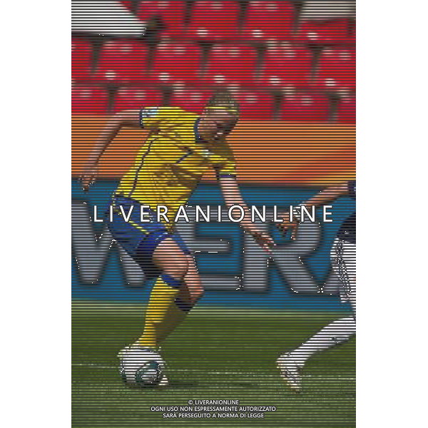Sara Larsson (Sweden); June 28; 2011 - Football : Fifa Women\'s World Cup Germany 2011;Group C Match 6; match between Colombia 0-1 Sweden at BayArena Stadion ;Leverkusen, Germany.;;( photo by aicfoto)(ITALY) [0855] /AGENZIA ALDO LIVERANI SAS