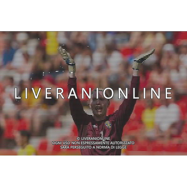 Hedvig Lindahl (Sweden); June 28; 2011 - Football : Fifa Women\'s World Cup Germany 2011;Group C Match 6; match between Colombia 0-1 Sweden at BayArena Stadion ;Leverkusen, Germany.;;( photo by aicfoto)(ITALY) [0855] /AGENZIA ALDO LIVERANI SAS