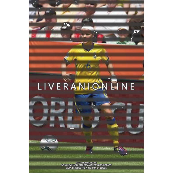 Sara Thunebro (Sweden); June 28; 2011 - Football : Fifa Women\'s World Cup Germany 2011;Group C Match 6; match between Colombia 0-1 Sweden at BayArena Stadion ;Leverkusen, Germany.;;( photo by aicfoto)(ITALY) [0855] /AGENZIA ALDO LIVERANI SAS