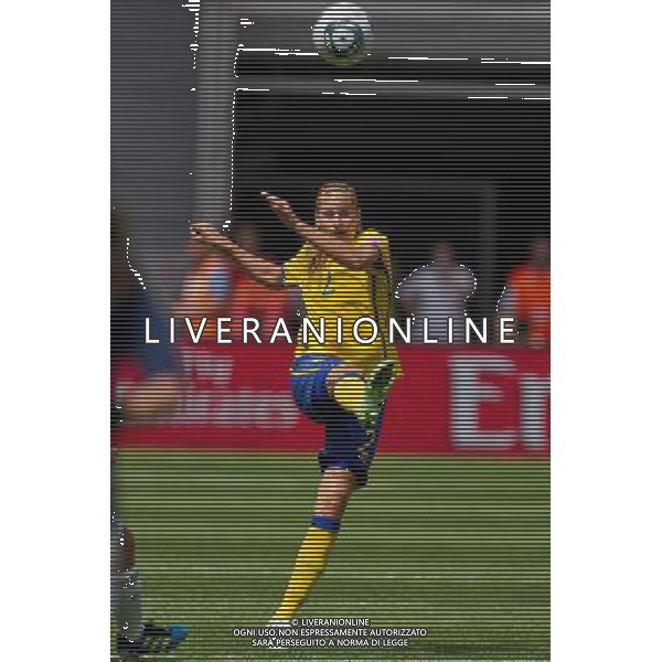Charlotte Rohlin (Sweden); June 28; 2011 - Football : Fifa Women\'s World Cup Germany 2011;Group C Match 6; match between Colombia 0-1 Sweden at BayArena Stadion ;Leverkusen, Germany.;;( photo by aicfoto)(ITALY) [0855] /AGENZIA ALDO LIVERANI SAS