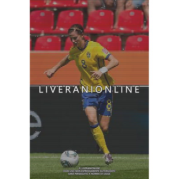 Charlotta Schelin (Sweden); June 28; 2011 - Football : Fifa Women\'s World Cup Germany 2011;Group C Match 6; match between Colombia 0-1 Sweden at BayArena Stadion ;Leverkusen, Germany.;;( photo by aicfoto)(ITALY) [0855] /AGENZIA ALDO LIVERANI SAS