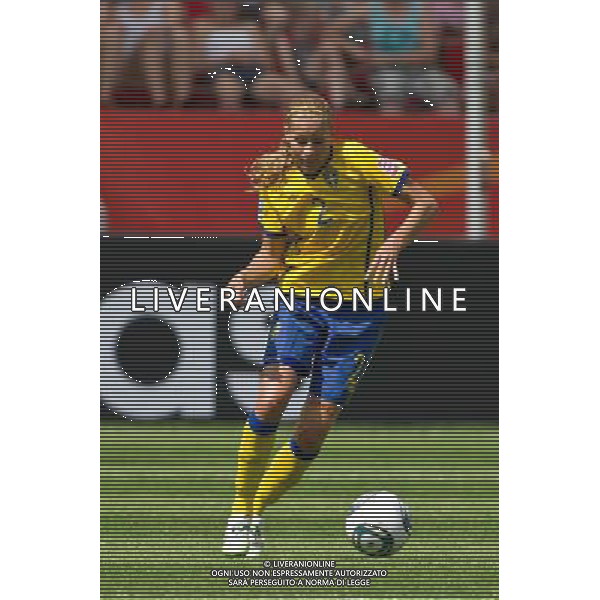 Charlotte Rohlin (Sweden); June 28; 2011 - Football : Fifa Women\'s World Cup Germany 2011;Group C Match 6; match between Colombia 0-1 Sweden at BayArena Stadion ;Leverkusen, Germany.;;( photo by aicfoto)(ITALY) [0855] /AGENZIA ALDO LIVERANI SAS