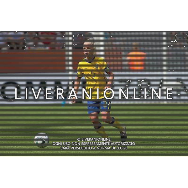 Caroline Seger (Sweden); June 28; 2011 - Football : Fifa Women\'s World Cup Germany 2011;Group C Match 6; match between Colombia 0-1 Sweden at BayArena Stadion ;Leverkusen, Germany.;;( photo by aicfoto)(ITALY) [0855] /AGENZIA ALDO LIVERANI SAS
