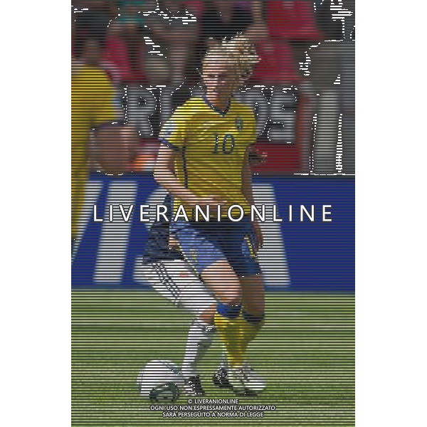 Sofia Jakobbson (Sweden); June 28; 2011 - Football : Fifa Women\'s World Cup Germany 2011;Group C Match 6; match between Colombia 0-1 Sweden at BayArena Stadion ;Leverkusen, Germany.;;( photo by aicfoto)(ITALY) [0855] /AGENZIA ALDO LIVERANI SAS