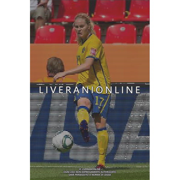 Lisa Dahlkvist (Sweden); June 28; 2011 - Football : Fifa Women\'s World Cup Germany 2011;Group C Match 6; match between Colombia 0-1 Sweden at BayArena Stadion ;Leverkusen, Germany.;;( photo by aicfoto)(ITALY) [0855] /AGENZIA ALDO LIVERANI SAS