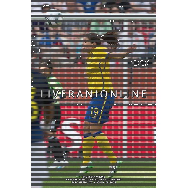 Madelaine Nathalie Edlund (Sweden); June 28; 2011 - Football : Fifa Women\'s World Cup Germany 2011;Group C Match 6; match between Colombia 0-1 Sweden at BayArena Stadion ;Leverkusen, Germany.;;( photo by aicfoto)(ITALY) [0855] /AGENZIA ALDO LIVERANI SAS