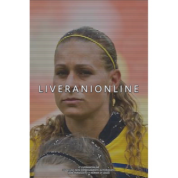 Charlotte Rohlin (Sweden); June 28; 2011 - Football : Fifa Women\'s World Cup Germany 2011;Group C Match 6; match between Colombia 0-1 Sweden at BayArena Stadion ;Leverkusen, Germany.;Portrait;( photo by aicfoto)(ITALY) [0855] /AGENZIA ALDO LIVERANI SAS
