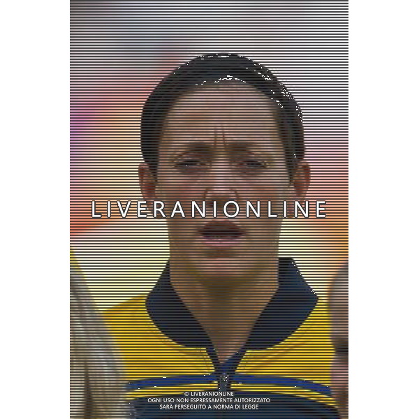 Therese Sjogran (Sweden); June 28; 2011 - Football : Fifa Women\'s World Cup Germany 2011;Group C Match 6; match between Colombia 0-1 Sweden at BayArena Stadion ;Leverkusen, Germany.;Portrait;( photo by aicfoto)(ITALY) [0855] /AGENZIA ALDO LIVERANI SAS