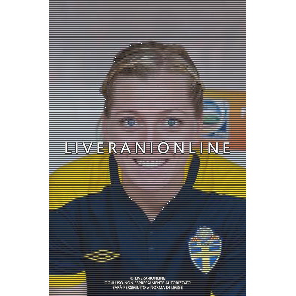 Linda Sembrant (Sweden); June 28; 2011 - Football : Fifa Women\'s World Cup Germany 2011;Group C Match 6; match between Colombia 0-1 Sweden at BayArena Stadion ;Leverkusen, Germany.;Portrait;( photo by aicfoto)(ITALY) [0855] /AGENZIA ALDO LIVERANI SAS