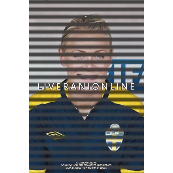 Josefine ÌÐqvist (Sweden); June 28; 2011 - Football : Fifa Women\'s World Cup Germany 2011;Group C Match 6; match between Colombia 0-1 Sweden at BayArena Stadion ;Leverkusen, Germany.;Portrait;( photo by aicfoto)(ITALY) [0855] /AGENZIA ALDO LIVERANI SAS
