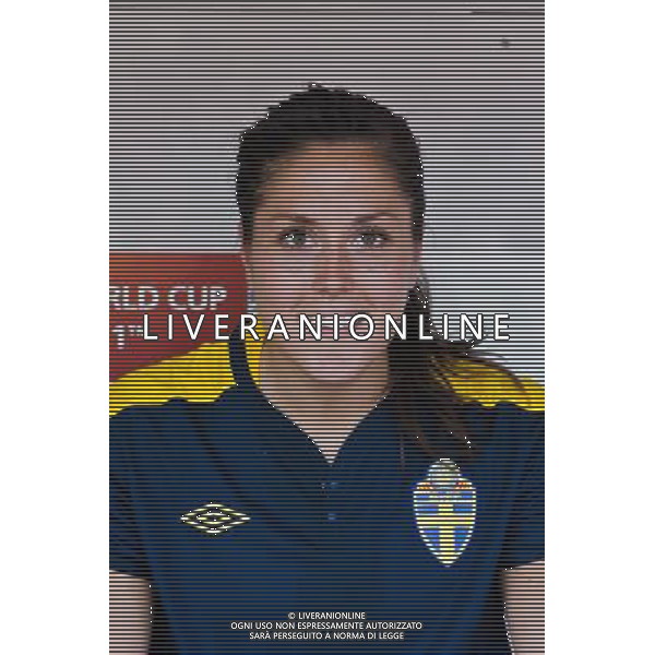 Madelaine Nathalie Edlund (Sweden); June 28; 2011 - Football : Fifa Women\'s World Cup Germany 2011;Group C Match 6; match between Colombia 0-1 Sweden at BayArena Stadion ;Leverkusen, Germany.;Portrait;( photo by aicfoto)(ITALY) [0855] /AGENZIA ALDO LIVERANI SAS