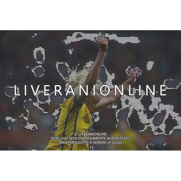 Josefine ÌÐqvist (Sweden) ; July 13; 2011 - Football : Fifa Women\'s World Cup Germany 2011;Semi-Finals Match 29; match between Equatorial japan 1-1 Sweden at Commerzbank-Arena Stadion ;Frankfurt, Germany.;Joy Goal 0-1;( photo by aicfoto)(ITALY) [0855] /AGENZIA ALDO LIVERANI SAS