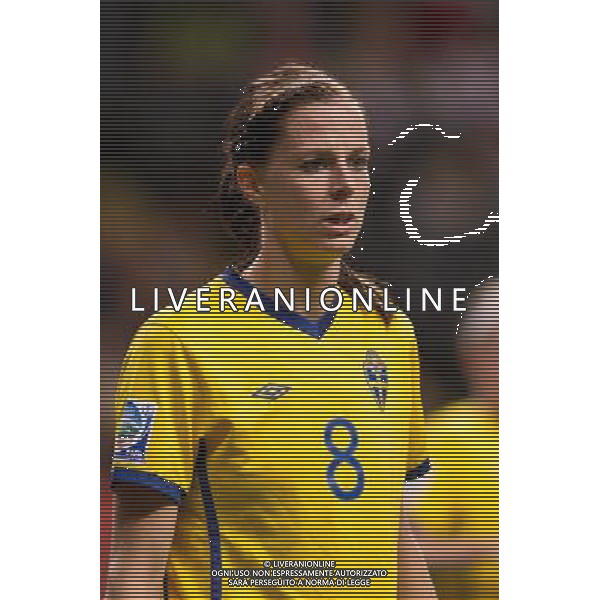 Charlotta Schelin (Sweden); July 13; 2011 - Football : Fifa Women\'s World Cup Germany 2011;Semi-Finals Match 29; match between Equatorial Japan 3-1 Sweden at Commerzbank-Arena Stadion ;Frankfurt, Germany.;;( photo by aicfoto)(ITALY) [0855] /AGENZIA ALDO LIVERANI SAS