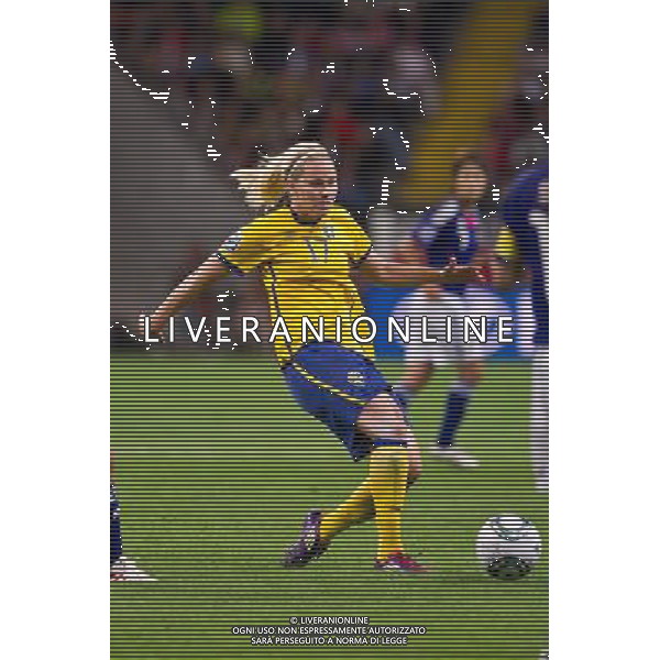 Lisa Dahlkvist (Sweden); July 13; 2011 - Football : Fifa Women\'s World Cup Germany 2011;Semi-Finals Match 29; match between Equatorial Japan 3-1 Sweden at Commerzbank-Arena Stadion ;Frankfurt, Germany.;;( photo by aicfoto)(ITALY) [0855] /AGENZIA ALDO LIVERANI SAS