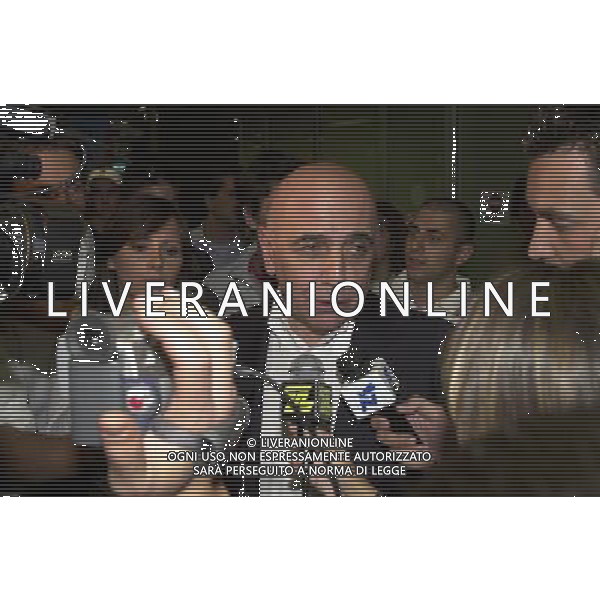 MILANO,14-07-04 DFP/FOTO GIORGIO RAVEZZANI LINATE: ARRIVO HERNAN CRESPO ADRIANO GALLIANI AG ALDO LIVERANI S A S