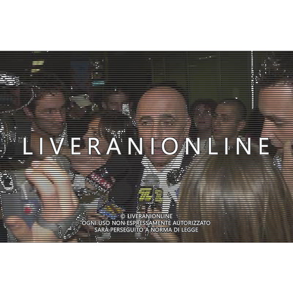 MILANO,14-07-04 DFP/FOTO GIORGIO RAVEZZANI LINATE: ARRIVO HERNAN CRESPO ADRIANO GALLIANI AG ALDO LIVERANI S A S