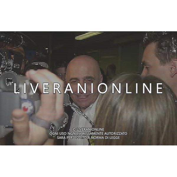 MILANO,14-07-04 DFP/FOTO GIORGIO RAVEZZANI LINATE: ARRIVO HERNAN CRESPO ADRIANO GALLIANI AG ALDO LIVERANI S A S