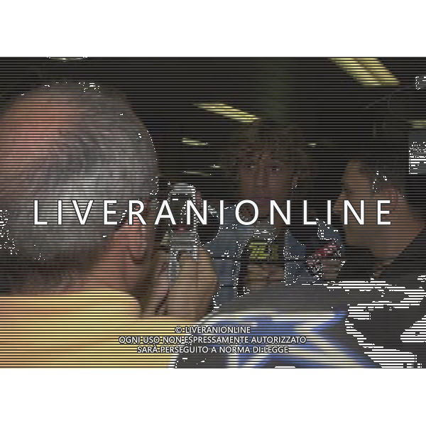MILANO,14-07-04 DFP/FOTO GIORGIO RAVEZZANI LINATE: ARRIVO HERNAN CRESPO AG ALDO LIVERANI S A S