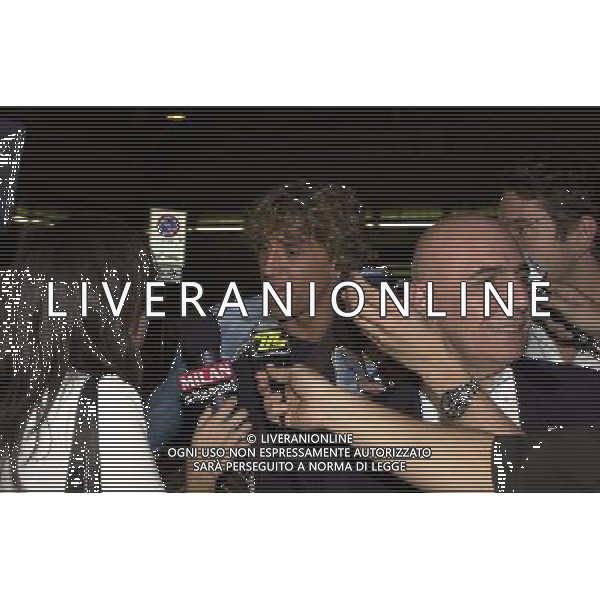 MILANO,14-07-04 DFP/FOTO GIORGIO RAVEZZANI LINATE: ARRIVO HERNAN CRESPO AG ALDO LIVERANI S A S