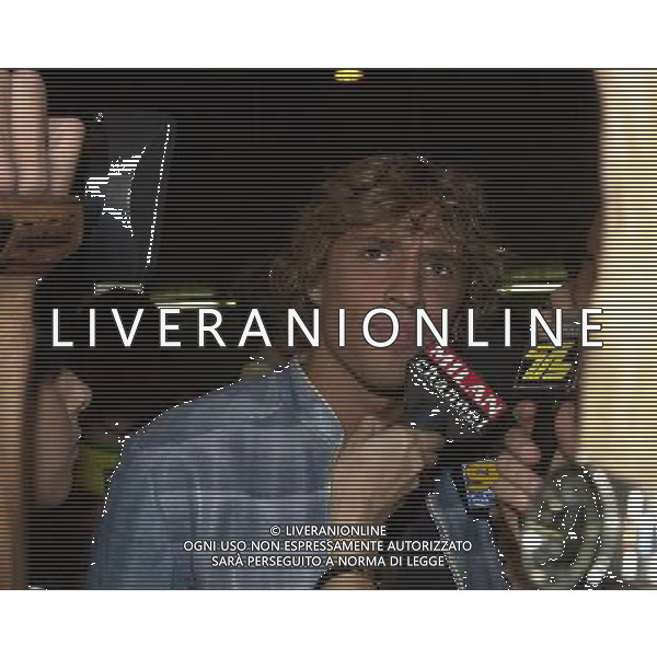 MILANO,14-07-04 DFP/FOTO GIORGIO RAVEZZANI LINATE: ARRIVO HERNAN CRESPO AG ALDO LIVERANI S A S