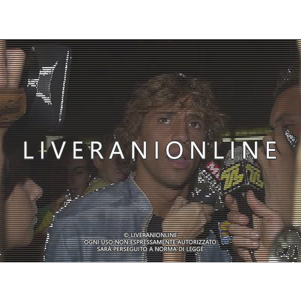 MILANO,14-07-04 DFP/FOTO GIORGIO RAVEZZANI LINATE: ARRIVO HERNAN CRESPO AG ALDO LIVERANI S A S