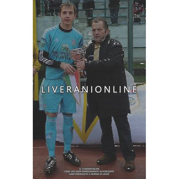 65 Torneo di Viareggio Finale Viareggio (LU) - 25.02.2013 Milan-Anderlecht Nella Foto:roef miglior portiere /Ph.Vitez-Ag. Aldo Liverani