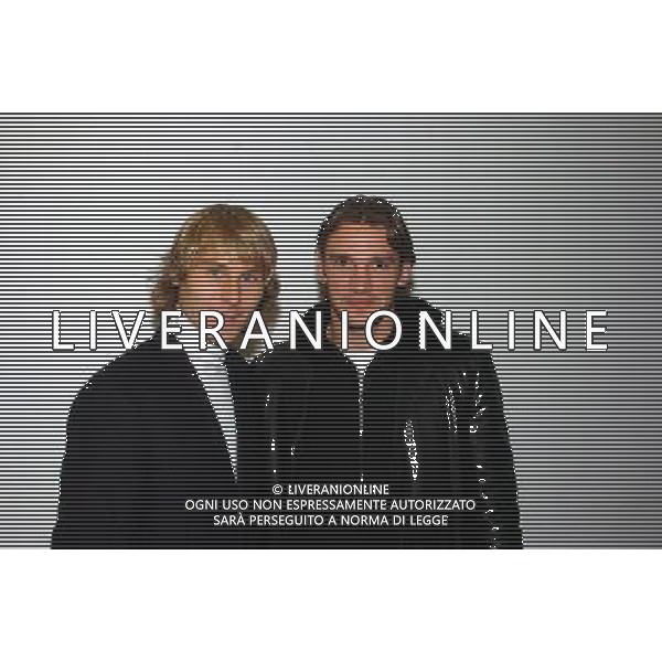 MILANO,16-12-04 DFP/FOTO GIORGIO RAVEZZANI PAVEL NEDVED - ANDRIY SHEVCHENKO IN GAZZETTA AG ALDO LIVERANI S A S