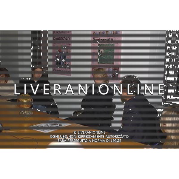 MILANO,16-12-04 DFP/FOTO GIORGIO RAVEZZANI PAVEL NEDVED - ANDRIY SHEVCHENKO IN GAZZETTA AG ALDO LIVERANI S A S