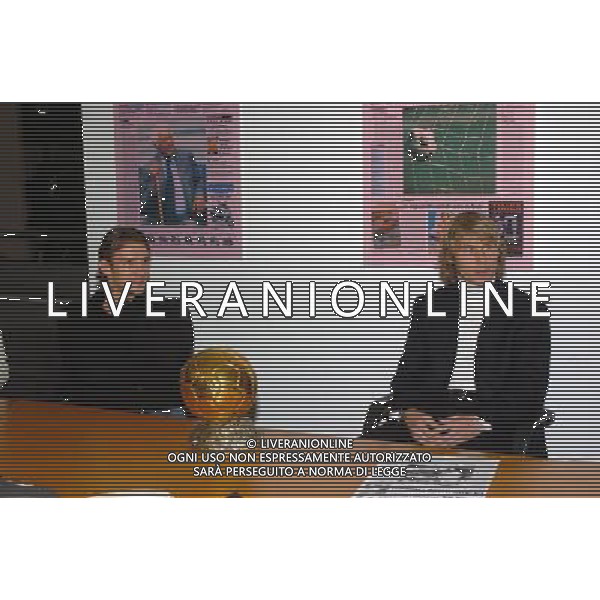 MILANO,16-12-04 DFP/FOTO GIORGIO RAVEZZANI PAVEL NEDVED - ANDRIY SHEVCHENKO IN GAZZETTA AG ALDO LIVERANI S A S