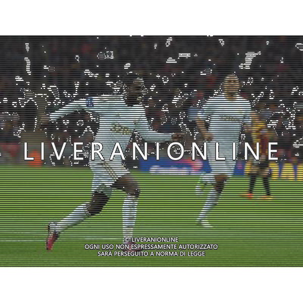 Wembley Stadium Bradford City v Swansea City Capital One Cup Final 24/02/2013 Nathan Dyer (Swansea) celebrates after scoring his second and Swansea\'s third goal Photo: Roger Parker Fotosports International ©PHOTOSHOT/AGENZIA ALDO LIVERANI SAS - ITALY ONLY - EDITORIAL USE ONLY