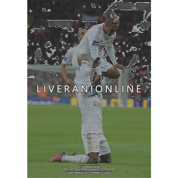 Wembley Stadium Bradford City v Swansea City Capital One Cup Final 24/02/2013 Nathan Dyer (Swansea) celebrates after scoring his second and Swansea\'s third goal Photo: Roger Parker Fotosports International ©PHOTOSHOT/AGENZIA ALDO LIVERANI SAS - ITALY ONLY - EDITORIAL USE ONLY