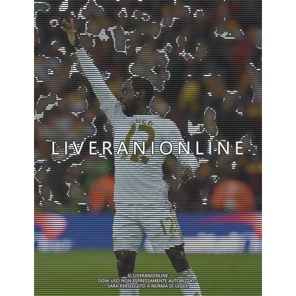 Wembley Stadium Bradford city v Swansea City Capital One Cup Final 24/02/2013 Nathan Dyer (Swansea) celebrates after scoring first goal Photo: Roger Parker Fotosports International ©PHOTOSHOT/AGENZIA ALDO LIVERANI SAS - ITALY ONLY - EDITORIAL USE ONLY