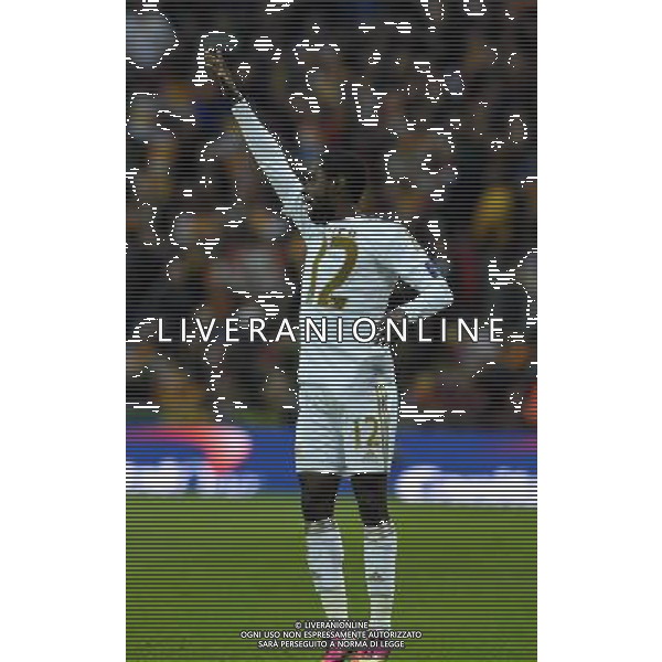 Wembley Stadium Bradford city v Swansea City Capital One Cup Final 24/02/2013 Nathan Dyer (Swansea) celebrates after scoring first goal Photo: Roger Parker Fotosports International ©PHOTOSHOT/AGENZIA ALDO LIVERANI SAS - ITALY ONLY - EDITORIAL USE ONLY