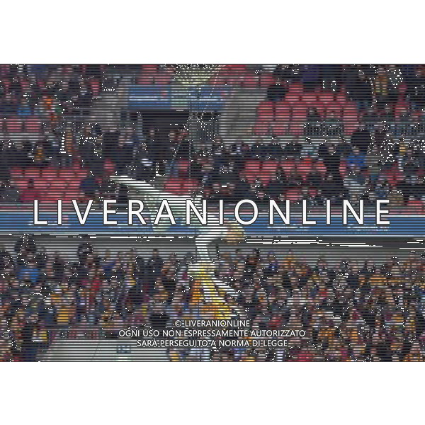 Wembley Stadium Bradford city v Swansea City (0-5) Capital One Cup Final 24/02/2013 Pre match entertainment as Football League Cup is delivered by balloon gymnast Photo: Roger Parker Fotosports International ©PHOTOSHOT/AGENZIA ALDO LIVERANI SAS - ITALY ONLY - EDITORIAL USE ONLY