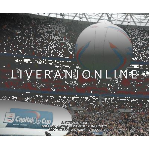 Wembley Stadium Bradford city v Swansea City (0-5) Capital One Cup Final 24/02/2013 Pre match entertainment Photo: Roger Parker Fotosports International ©PHOTOSHOT/AGENZIA ALDO LIVERANI SAS - ITALY ONLY - EDITORIAL USE ONLY