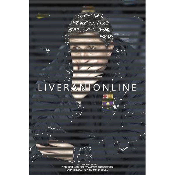 FC Barcelona\'s coach Jordi Roura during Copa del Rey - King\'s Cup semifinal second match.February 26,2013. (ALFAQUI/Acero) AG ALDO LVERANI S A S ONLY ITALY