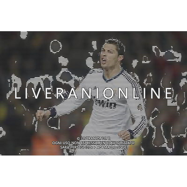 Real Madrid\'s Cristiano Ronaldo celebrates goal during Copa del Rey - King\'s Cup semifinal second match.February 26,2013. (ALFAQUI/Acero) AG ALDO LVERANI S A S ONLY ITALY