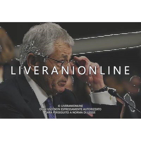 (130226) -- WASHINGTON D.C., Feb. 26, 2013 () -- File former U.S. Senator Chuck Hagel testifying during a Senate hearing on Capitol Hill in Washington D.C. on Jan. 31, 2013. The U.S. Senate on Tuesday voted 58-41 to confirm Chuck Hagel as the next Secretary of Defense. Hagel could be sworn in as early as Wednesday. (/Fang Zhe) ©photoshot/AGENZIA ALDO LIVERANI SAS - ITALY ONLY - Audizione sulla relazione semestrale della banca centrale di politica monetaria prima del Senate Banking, Housing and Urban Affairs Committee su Capitol Hill a Washington DC, la capitale degli Stati Uniti, 26 febbraio 2013.