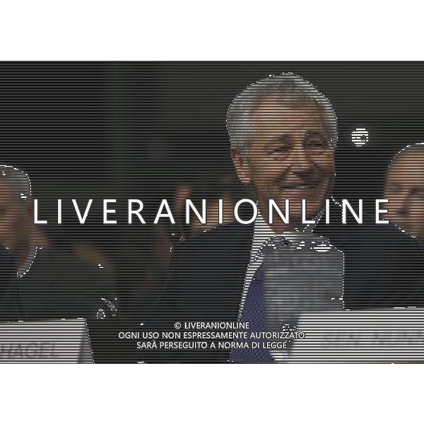 (130226) -- WASHINGTON D.C., Feb. 26, 2013 () -- File former U.S. Senator Chuck Hagel testifying during a Senate hearing on Capitol Hill in Washington D.C. on Jan. 31, 2013. The U.S. Senate on Tuesday voted 58-41 to confirm Chuck Hagel as the next Secretary of Defense. Hagel could be sworn in as early as Wednesday. (/Fang Zhe) ©photoshot/AGENZIA ALDO LIVERANI SAS - ITALY ONLY - Audizione sulla relazione semestrale della banca centrale di politica monetaria prima del Senate Banking, Housing and Urban Affairs Committee su Capitol Hill a Washington DC, la capitale degli Stati Uniti, 26 febbraio 2013.