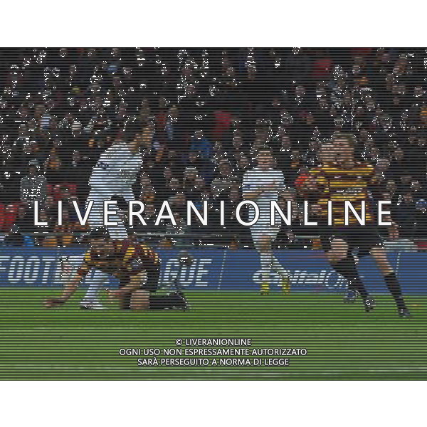 Swansea City\'s Michu celebrates scoring his sides second goal Football - Capital One Cup Final - Bradford City v Swansea City - Sunday 24th February 2013 - Wembley National Stadium - Wembley - London © CameraSport - 43 Linden Ave. Countesthorpe. Leicester. England. LE8 5PG - Tel: +44 (0) 116 277 4147 - admin@camerasport.com - www.camerasport.com ©photoshot/AGENZIA ALDO LIVERANI SAS - ITALY ONLY - EDITORIAL USE ONLY