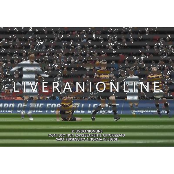 Swansea City\'s Michu scores his sides second goal Football - Capital One Cup Final - Bradford City v Swansea City - Sunday 24th February 2013 - Wembley National Stadium - Wembley - London © CameraSport - 43 Linden Ave. Countesthorpe. Leicester. England. LE8 5PG - Tel: +44 (0) 116 277 4147 - admin@camerasport.com - www.camerasport.com ©photoshot/AGENZIA ALDO LIVERANI SAS - ITALY ONLY - EDITORIAL USE ONLY